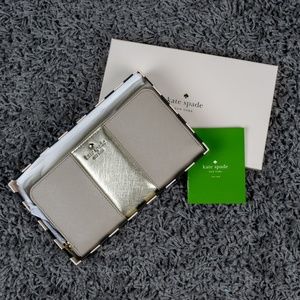 NWB kate spade cedar street racing stripe lacey